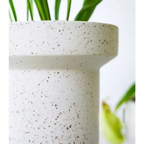 Chậu gốm dáng ống khói – phong cách Bắc Âu tối giản